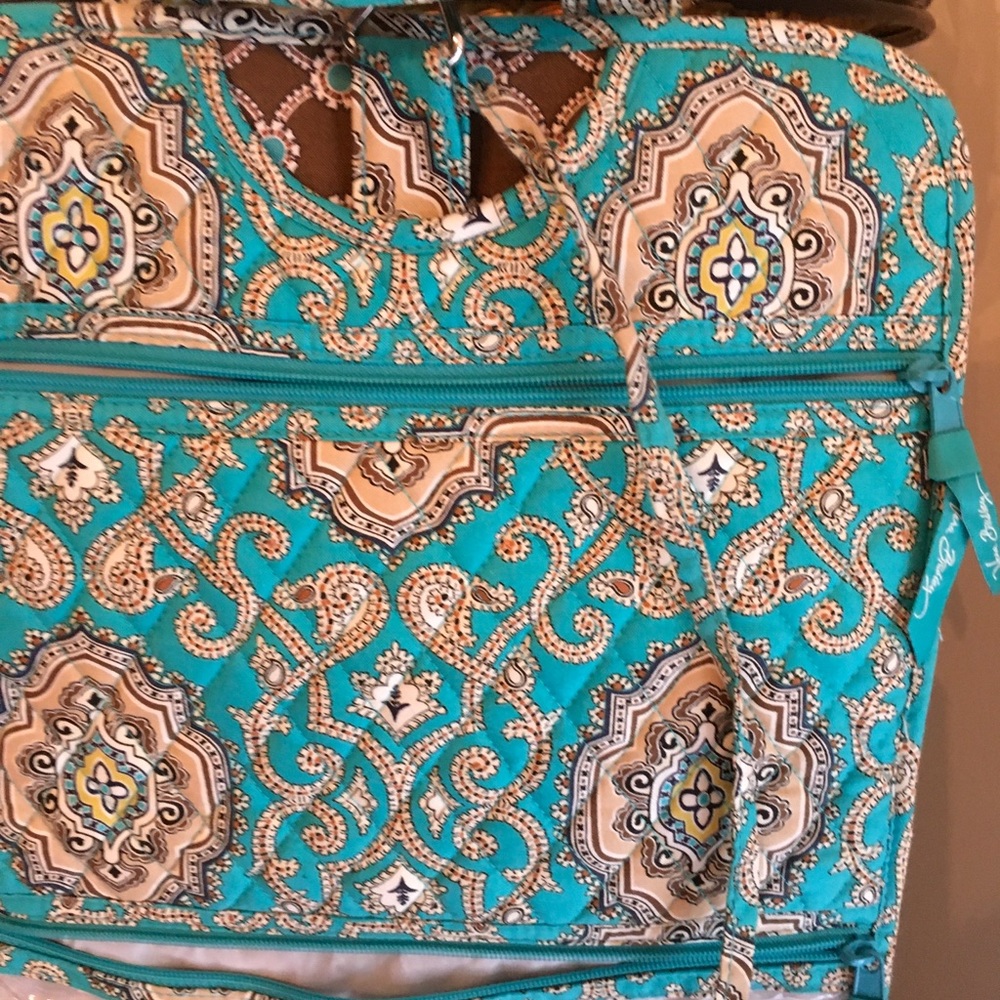Vera Bradley travel cosmetics bag